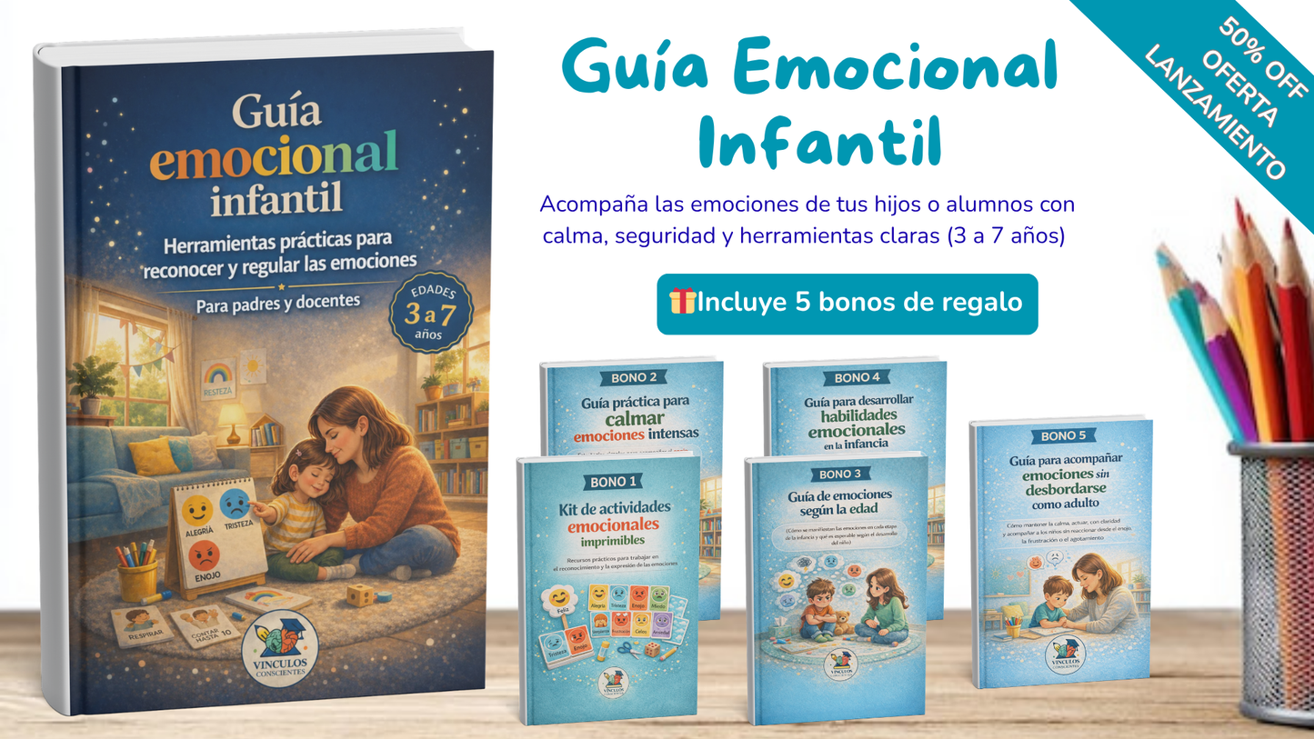 Guía Emocional Infantil - Herramientas prácticas para reconocer y regular las emociones